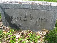 Japel, Frances M